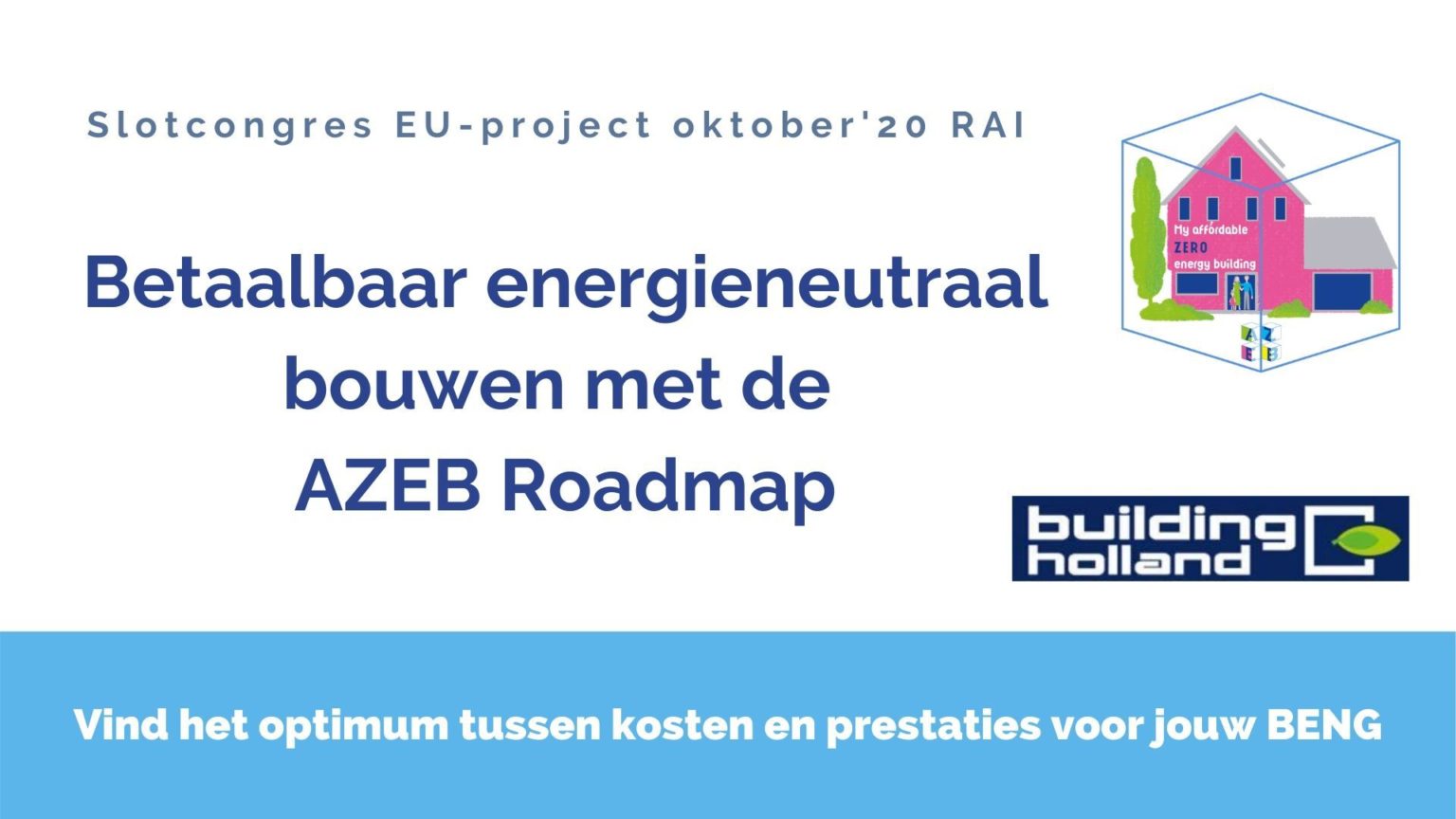 AZEB eind events 2020 in Nederland | DNA in de Bouw