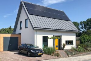 BioBased nieuwbouwwoning voorzijde