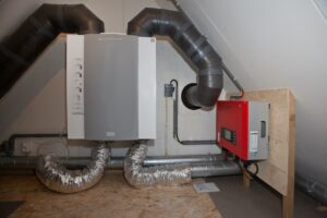 BioBased nieuwbouwwoning installatie