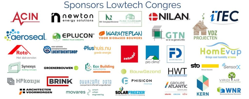 Lowtech Congres 2026 sponsors